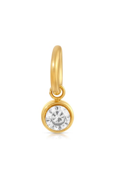 Cubic Zirconia Charm