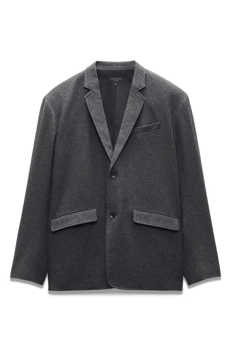 rag & bone Shift Flannel Blazer, Alternate, color,