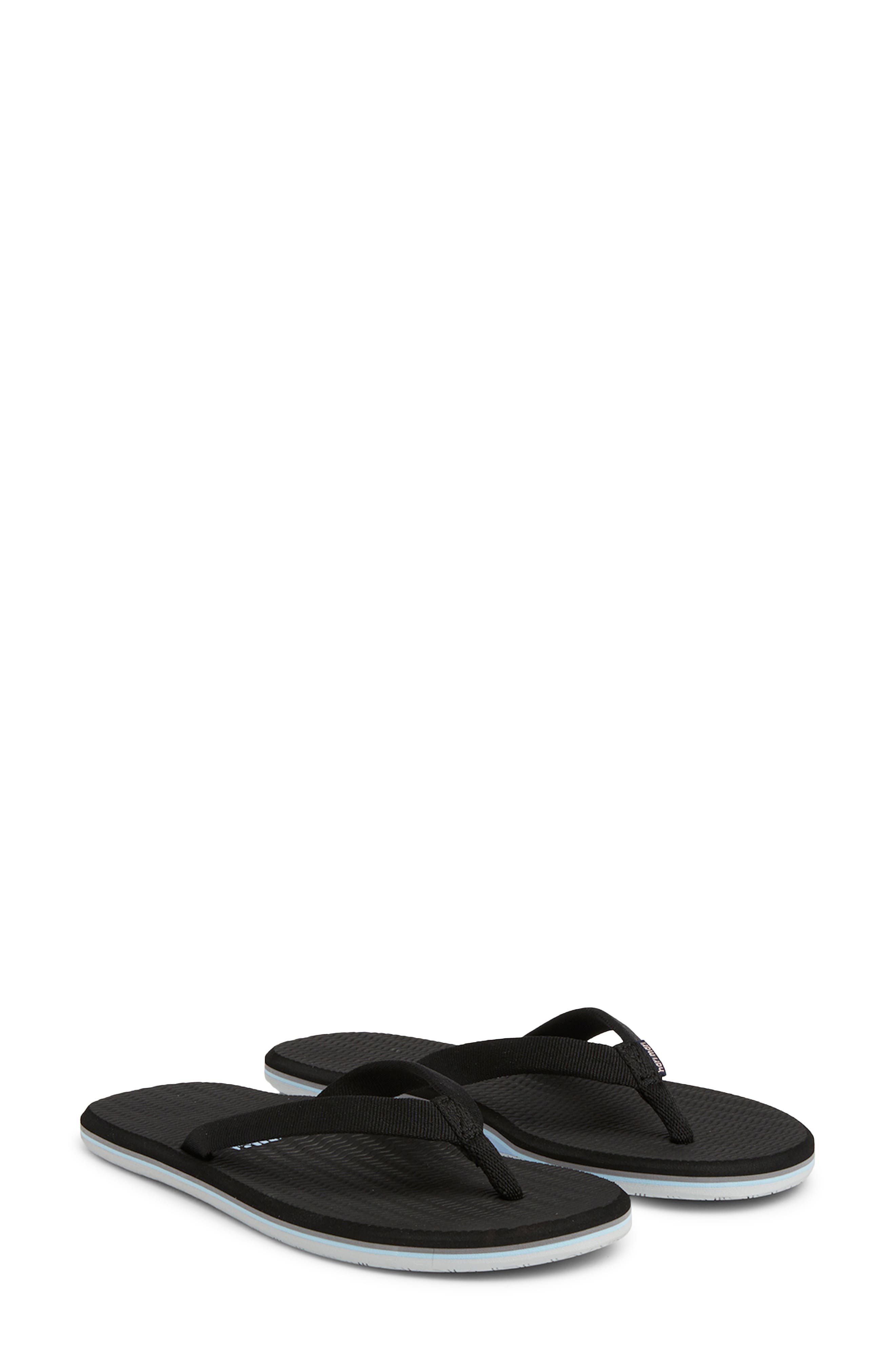 hari mari Dunes Cloud Waterproof Flip Flop, Main, color, Black
