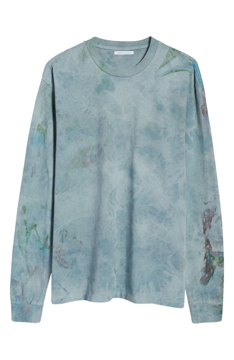 John Elliott University Marble Mix Long Sleeve T-Shirt, Alternate, color, 