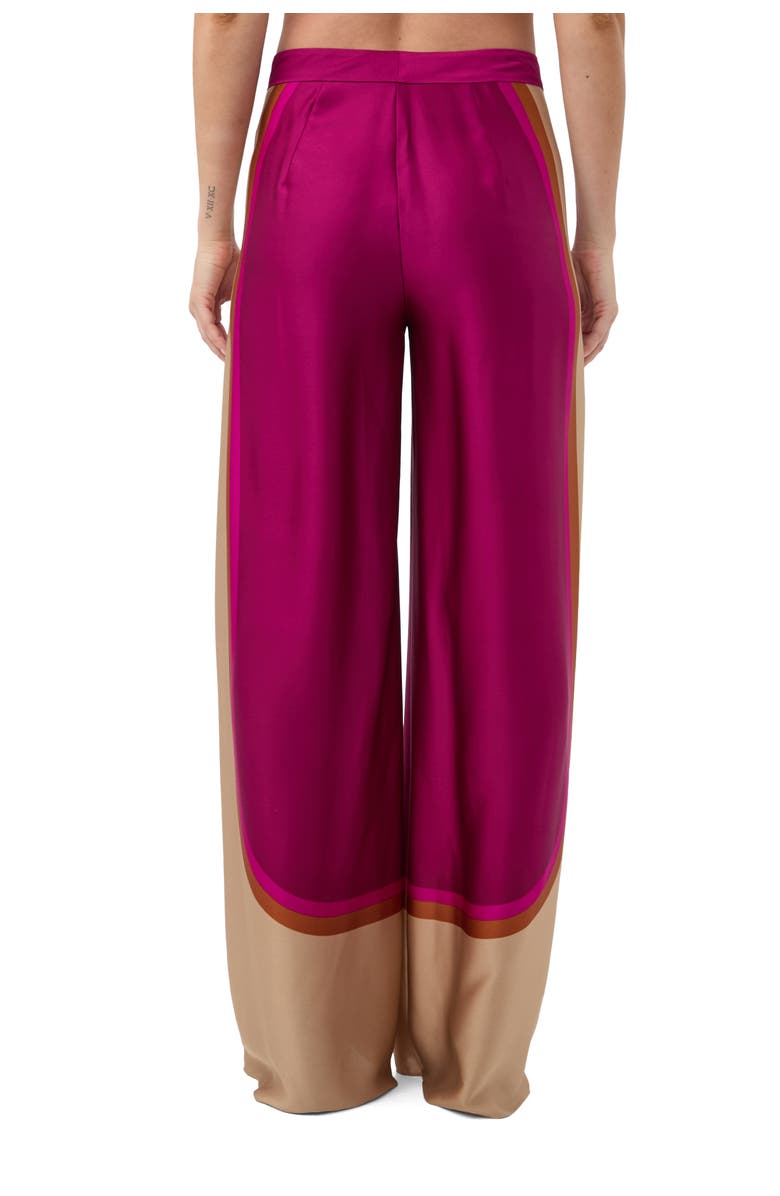 Trina Turk Verity 2 Colorblock Wide Leg Pant, Alternate, color, Multi