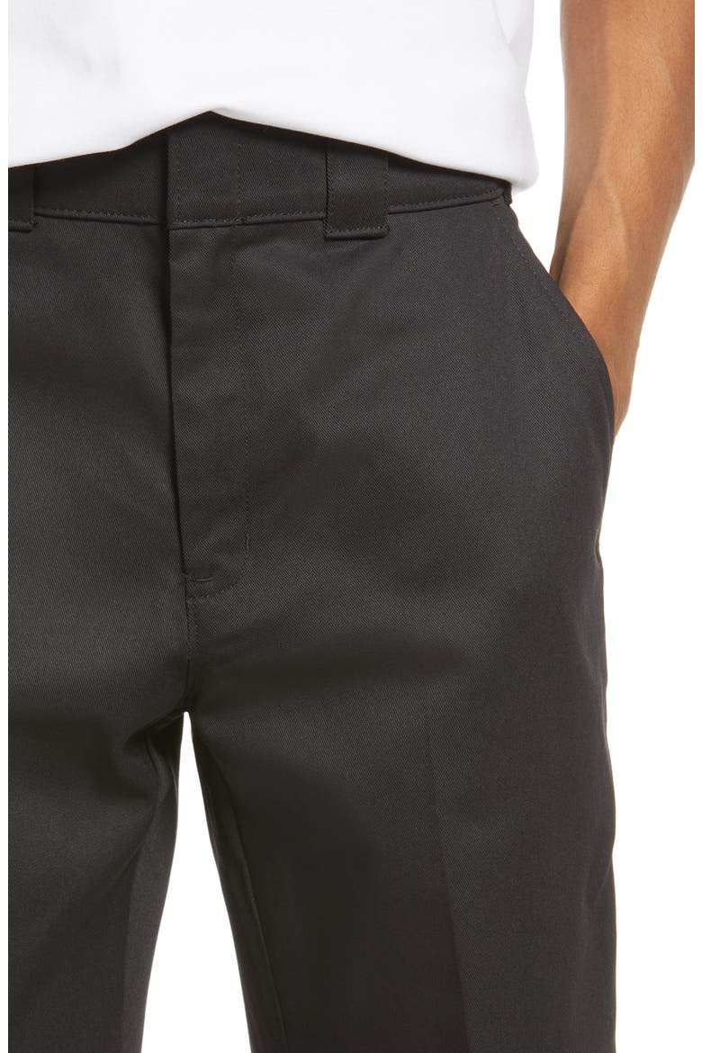 Men's R2R Regular Fit Cuffed Pants, Alternate, color, BLACK