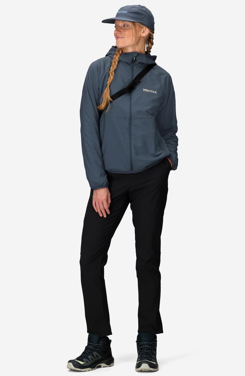 Marmot Aerothermal Hooded Jacket, Alternate, color, Thunderhead