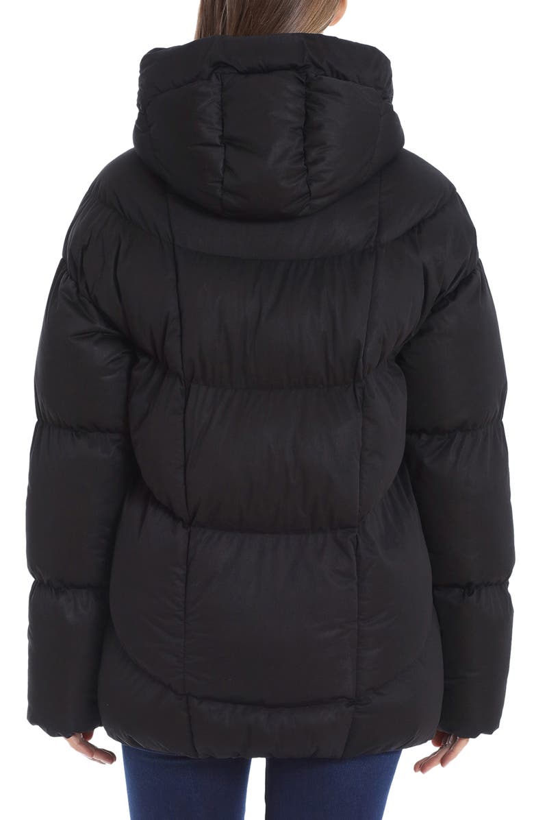 Avec Les Filles Water Resistant Hooded Cozy Duvet Puffer Jacket, Alternate, color, 