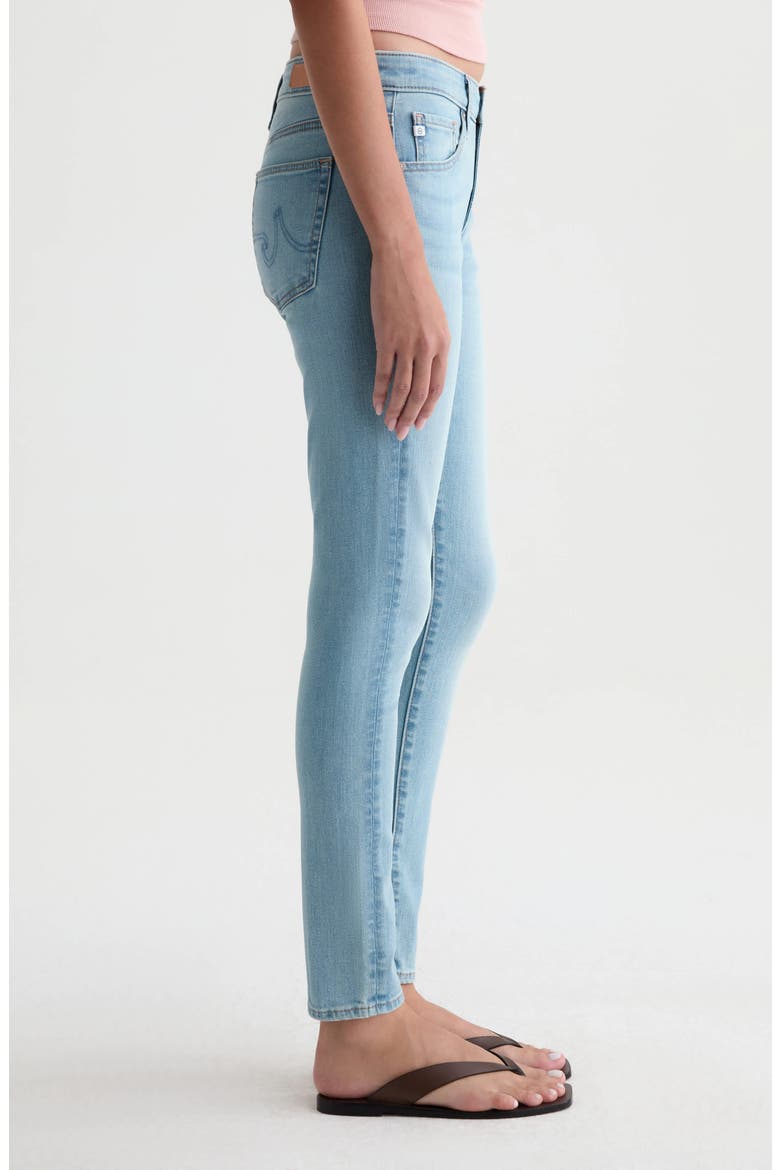 Farrah Mid Rise Ankle Skinny Jeans, Alternate, color, BRIX