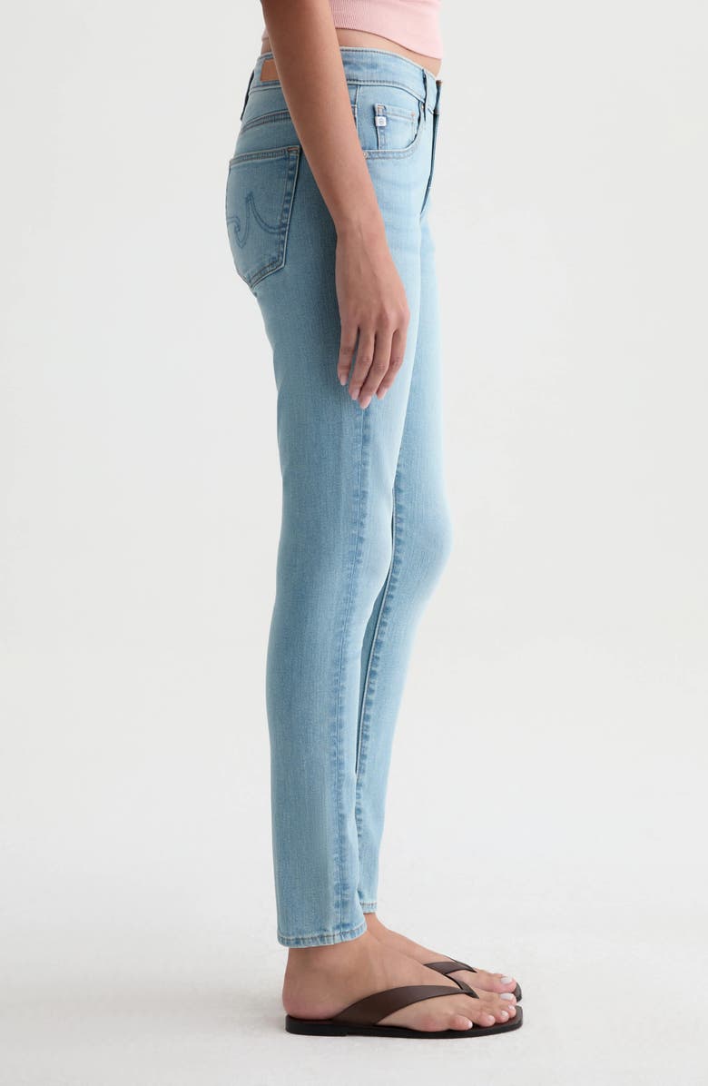 AG Farrah Mid Rise Ankle Skinny Jeans, Alternate, color, Brix