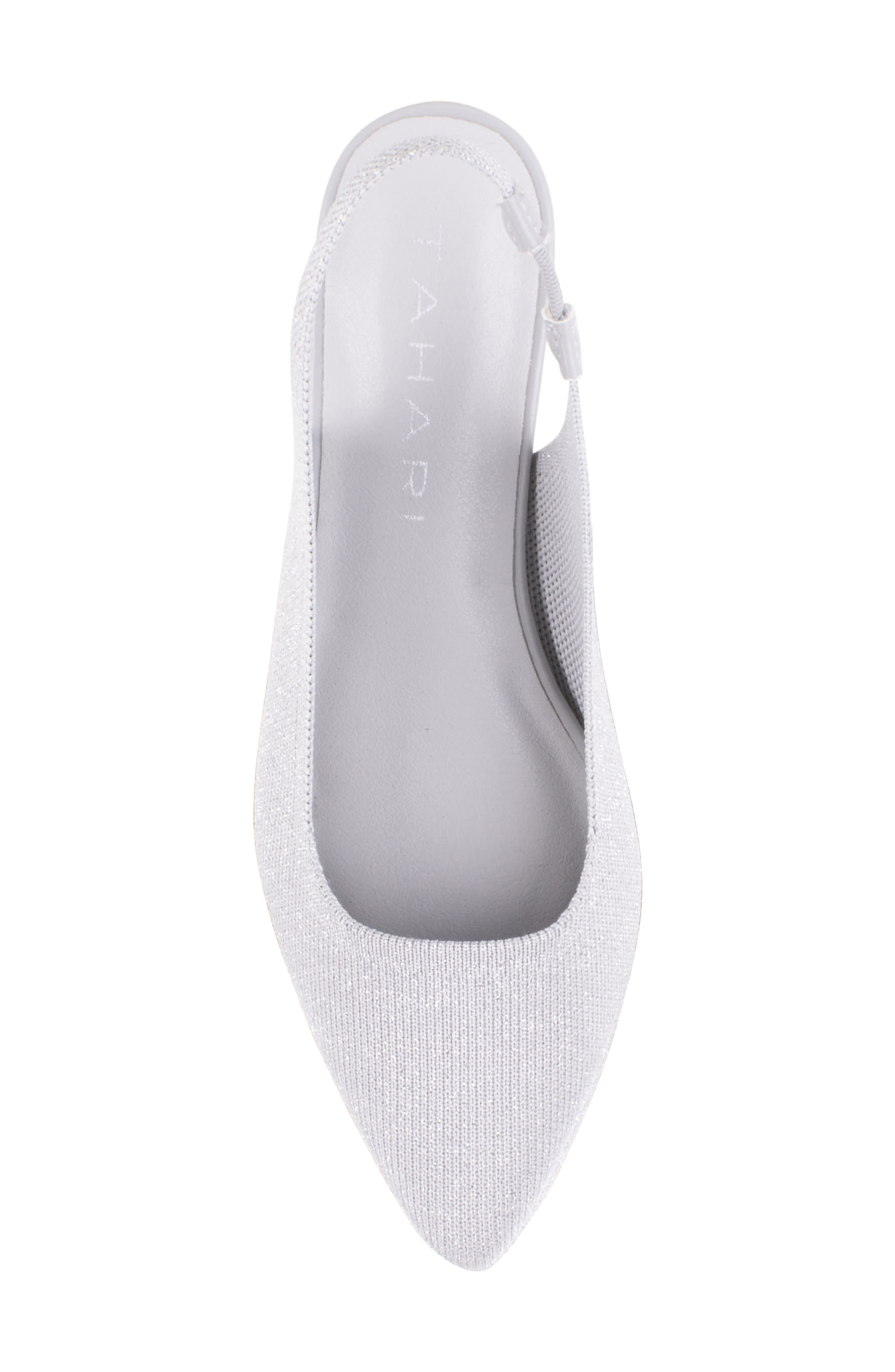 Zurich Slingback Pump, Alternate, color, GREY/ SILVER