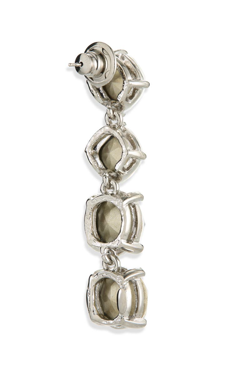 Gallery Crystal Drop Earrings, Alternate, color, CRYSTAL