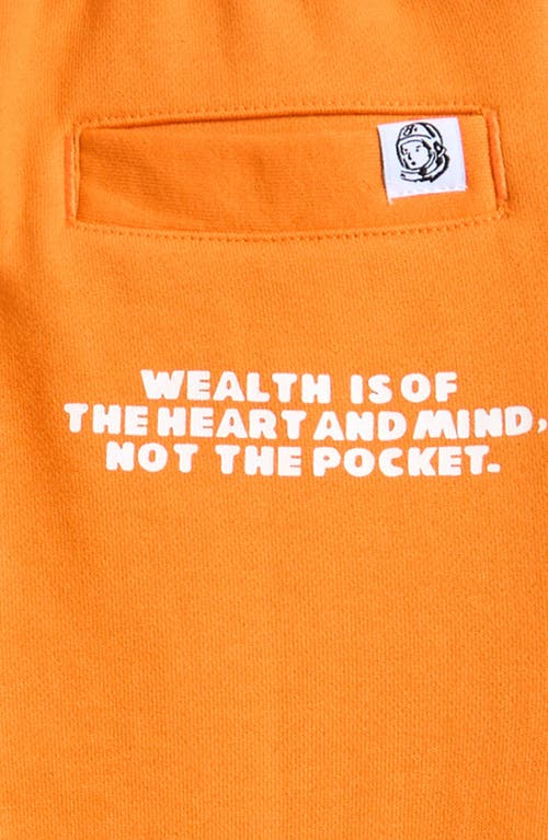 Billionaire Boys Club Kids' Bb Billi Joggers In Orange