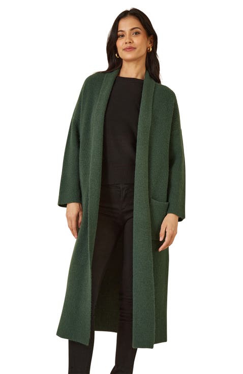 Knitted Maxi Cardigan