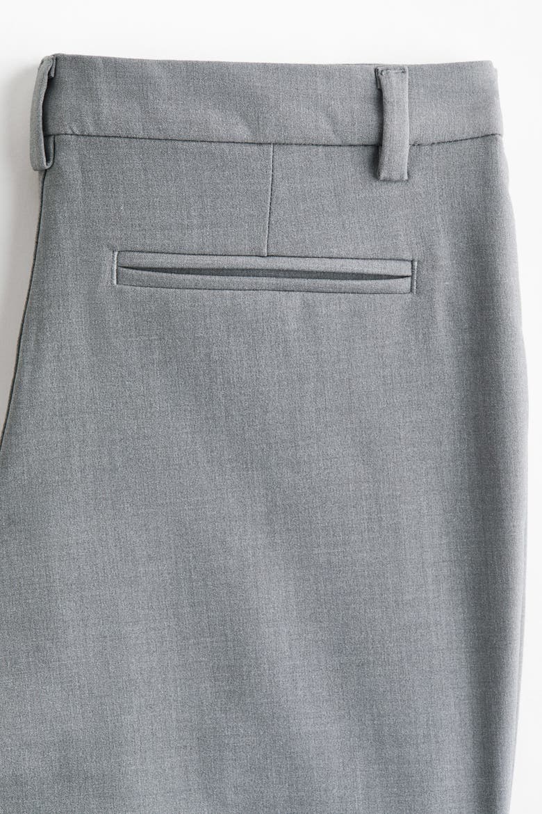 Creased Dress Pants, Alternate, color, Gray melange