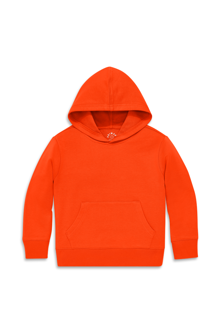 Kids Pullover Hoodie, Main, color, Pumpkin