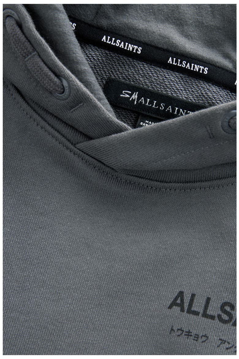 Kids' Underground Oversize Logo Hoodie, Alternate, color, GREY