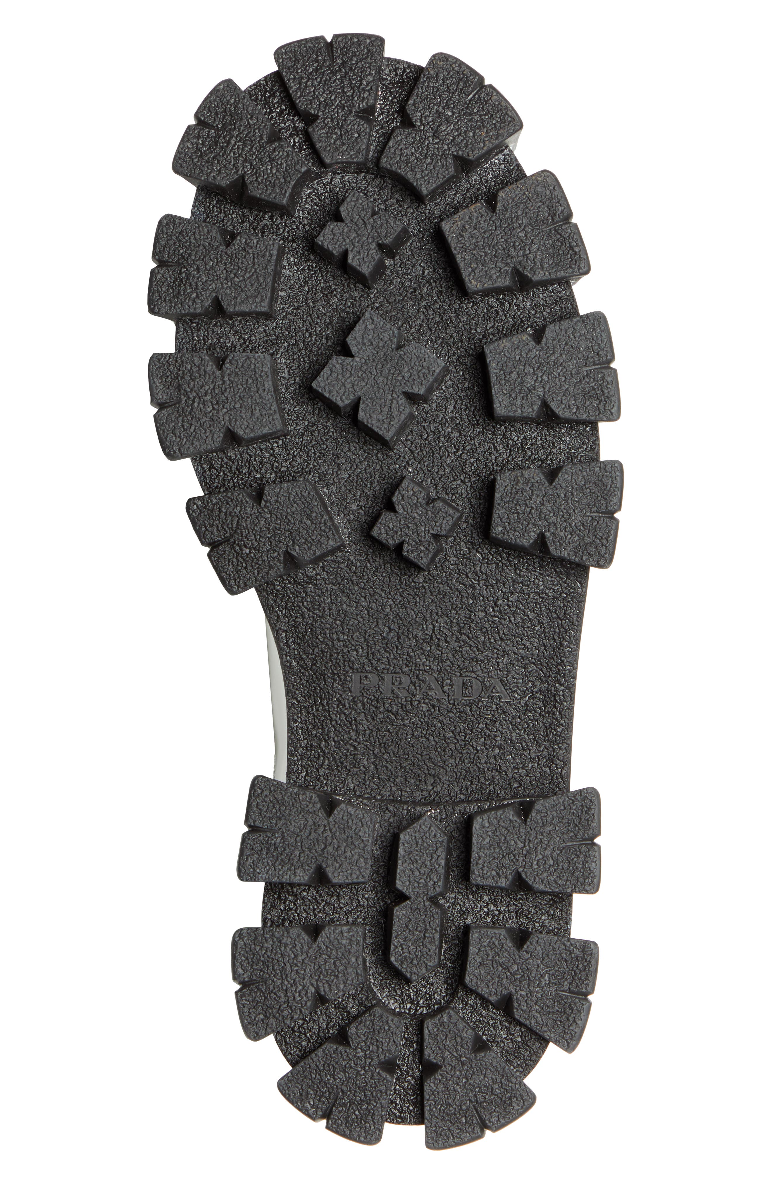 Prada Lug Chelsea Monolith Boot, Alternate, color, 