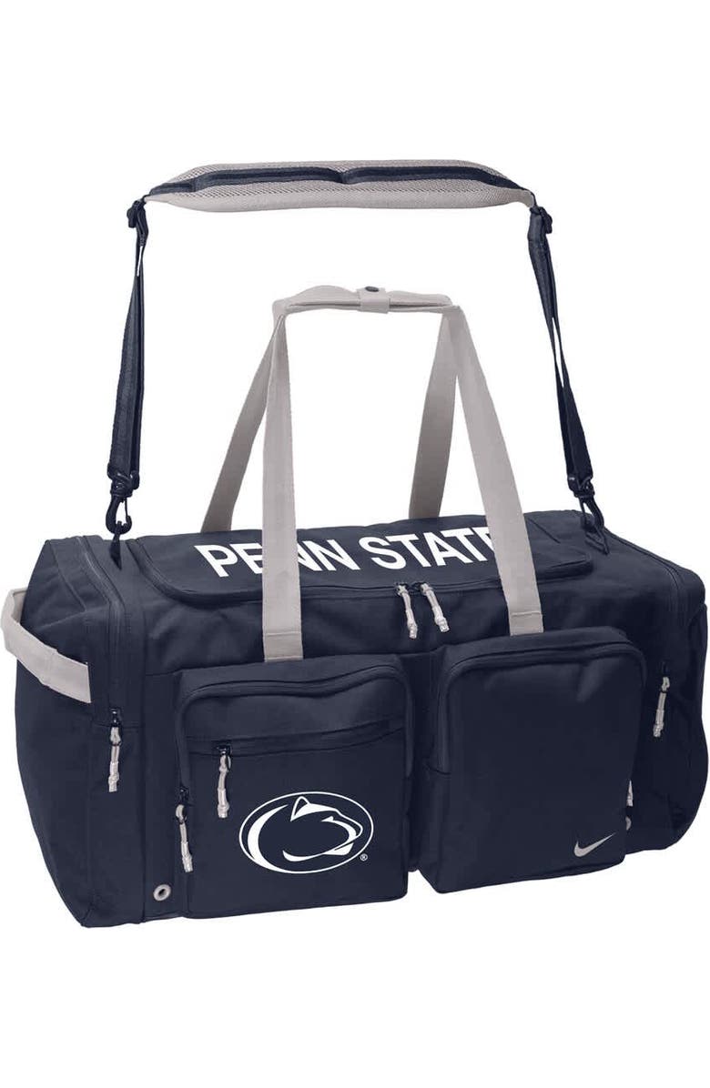 Nike Penn State Nittany Lions Utility Power Duffel Bag, Main, color,