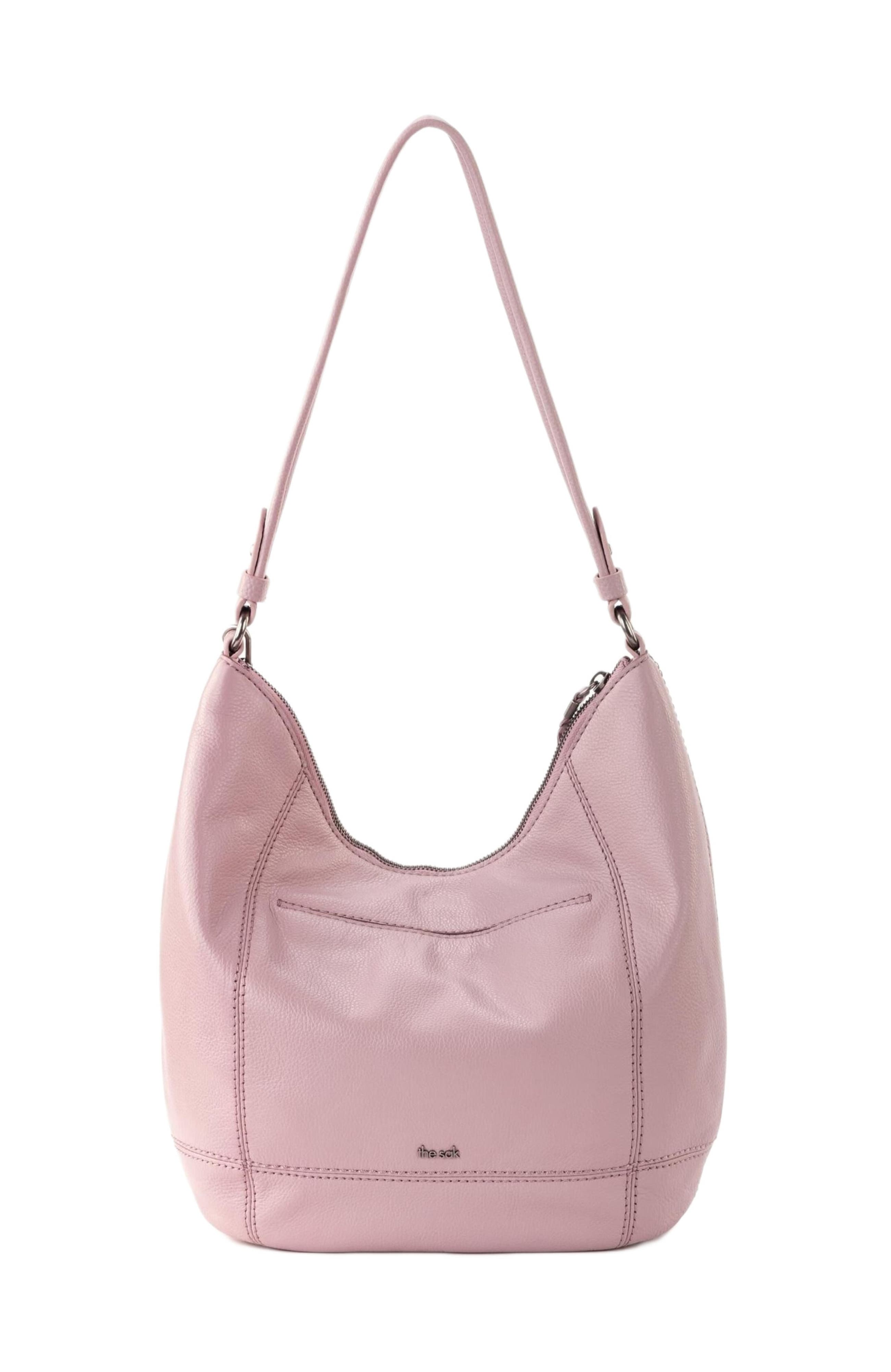 Sequoia Hobo Leather Bag, Alternate, color, Rosewood