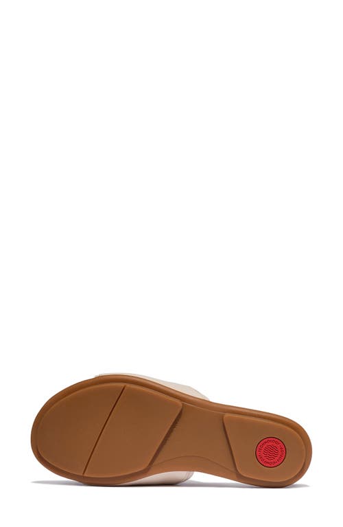 Fitflop Gracie Soft Twist Slide Sandal In Paris Beige