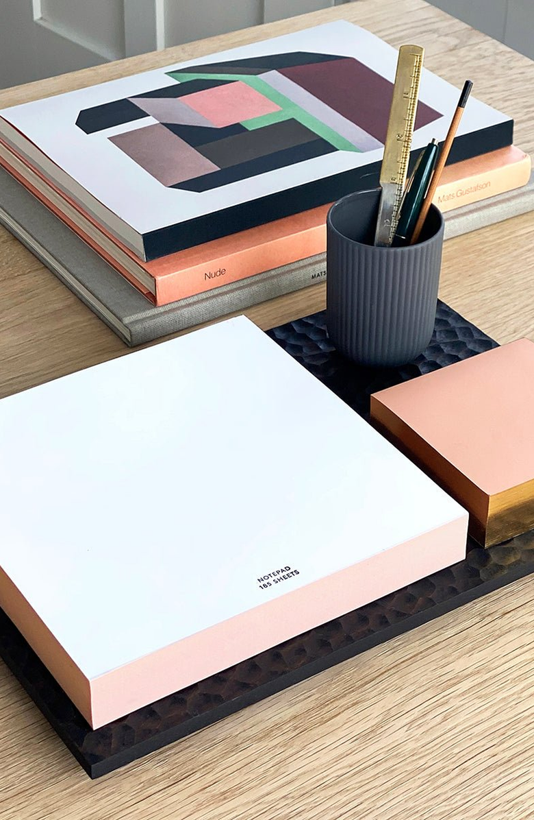 Wms&Co. Colorpads with Gold Edging, Alternate, color, 