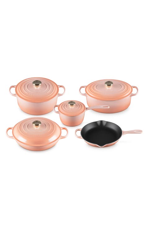 Signature 9-Piece Enameled Cast Iron Set