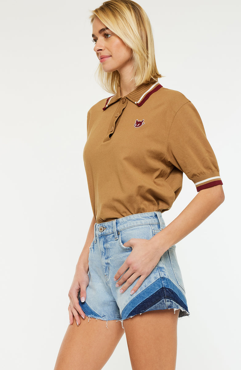 Official Kancan USA Cheryll High Rise Shorts, Alternate, color, 