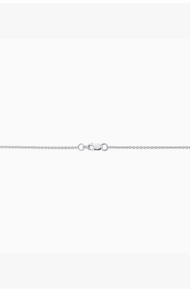 Oradina Say My Name Initial Pendant Necklace in Sterling Silver, Alternate, color, Letter X, Silver