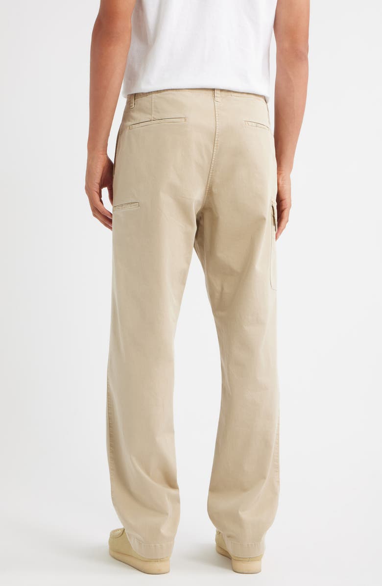 Paul Smith London Stretch Organic Cotton Cargo Pants, Alternate, color, Light Beige