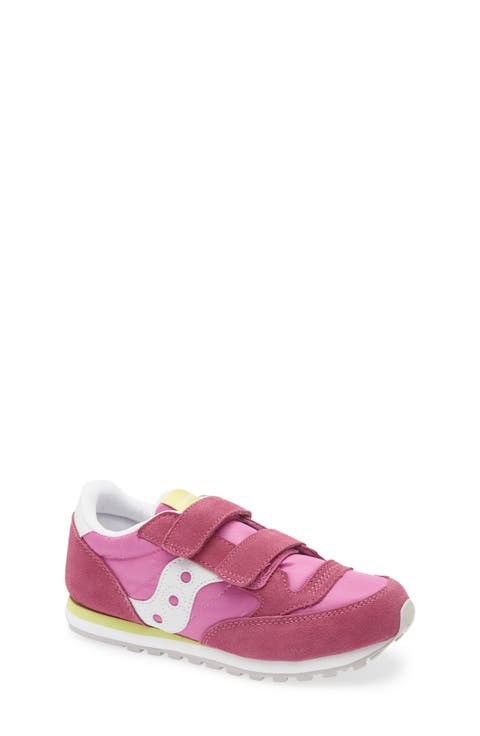 Jazz Double Hook & Loop Sneaker (Little Kid & Big Kid)