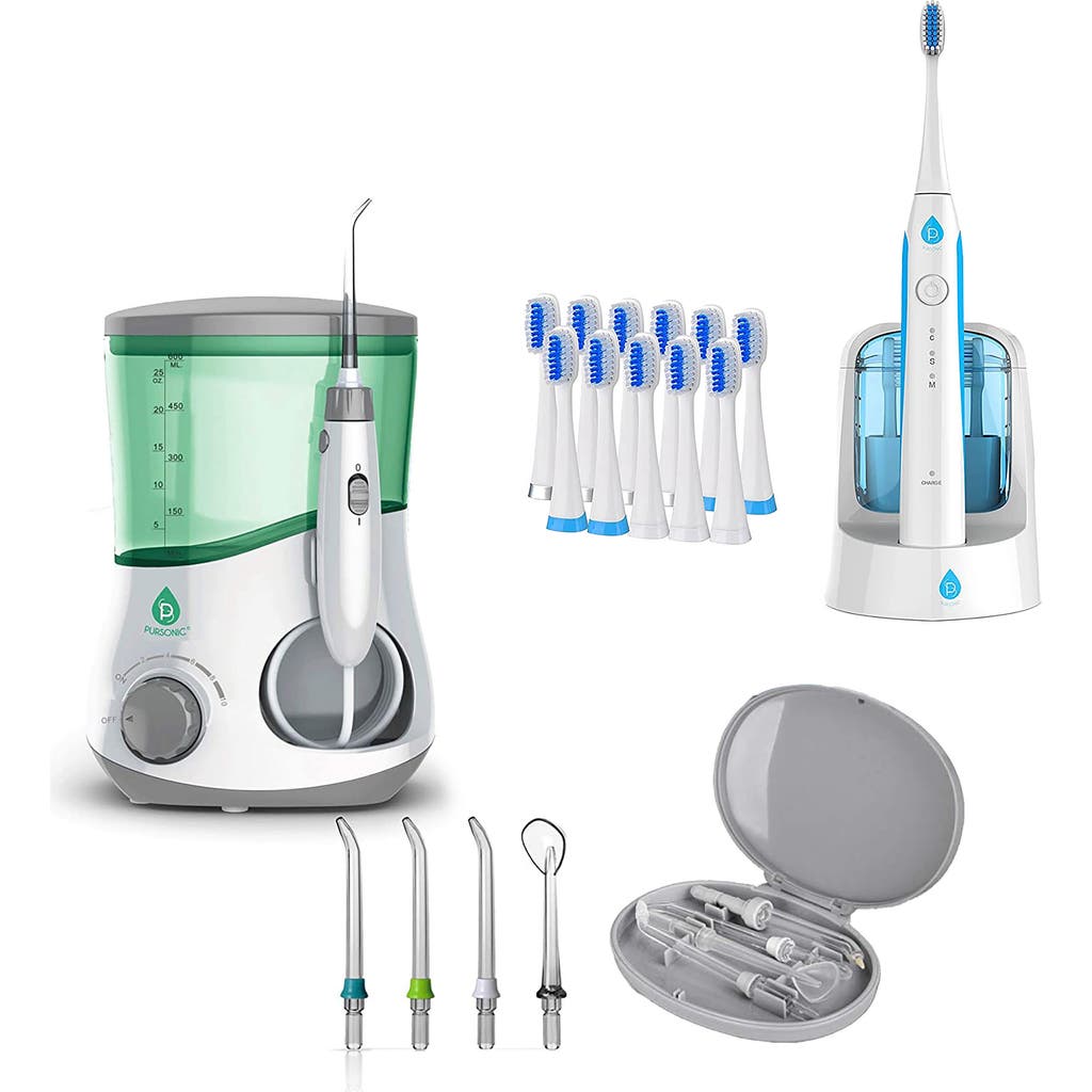 Pursonic Water Flosser & Sonic Toothbrush Bundle
