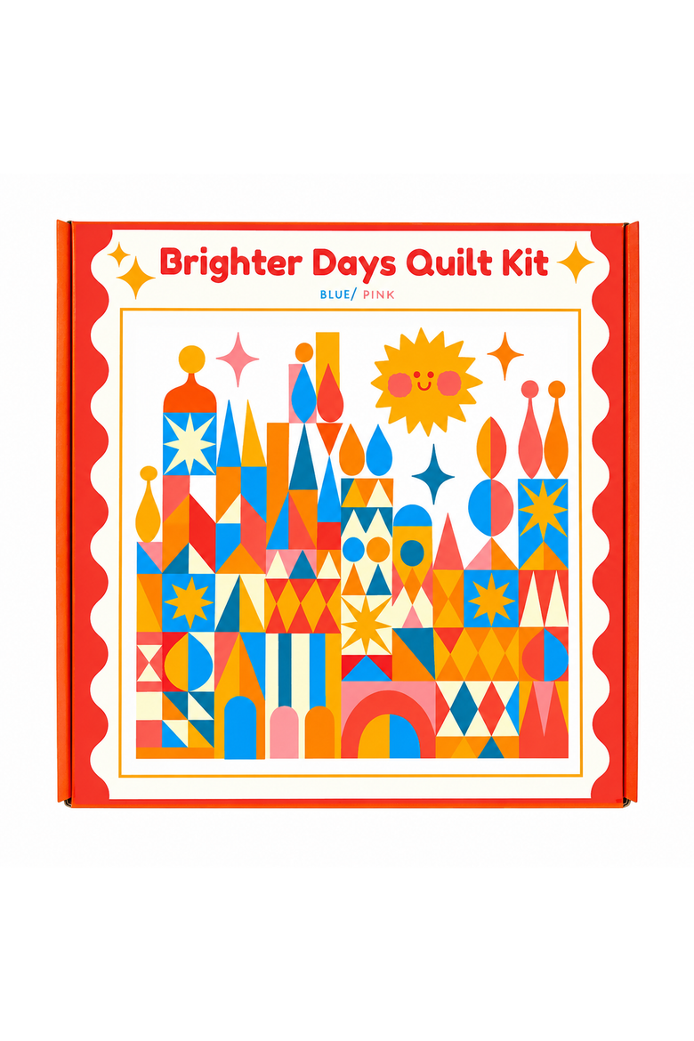 Brighter Days Quilt Kit, Main, color, Red