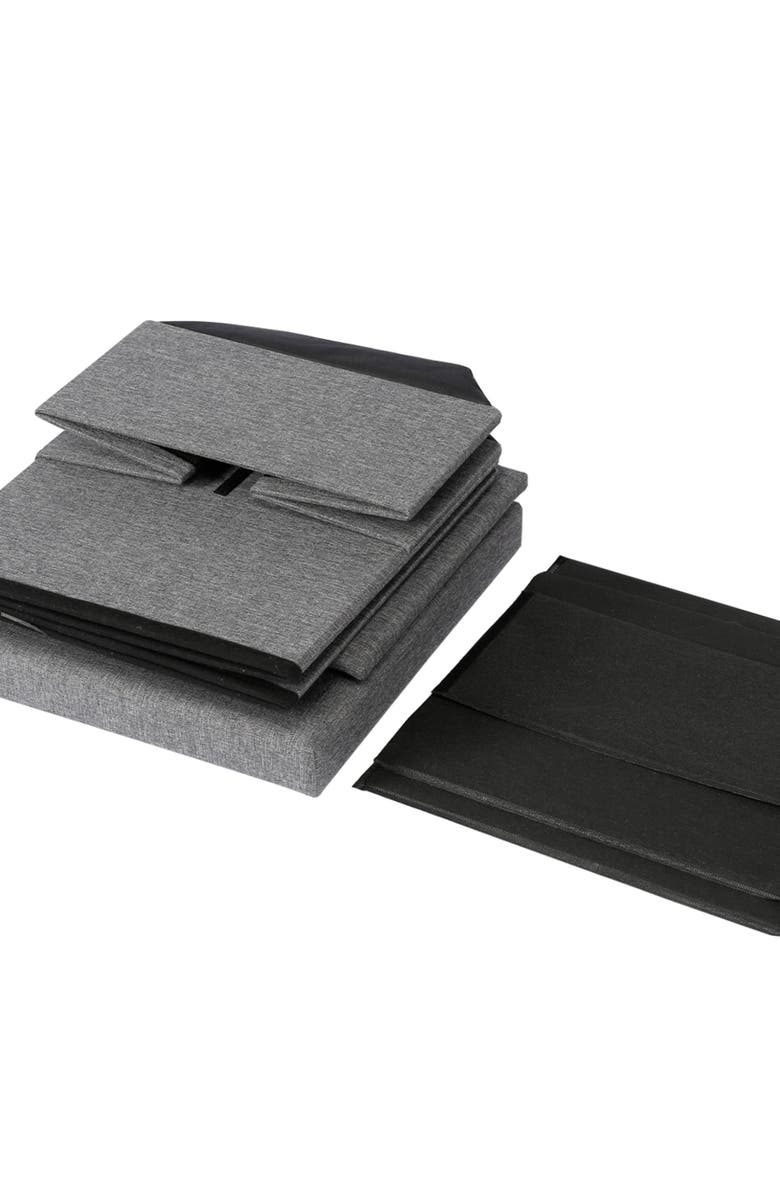 Ashfield & Harkness 2 Step Pet Stairs, Ladder for Cats or Small Dogs, Alternate, color, Gray