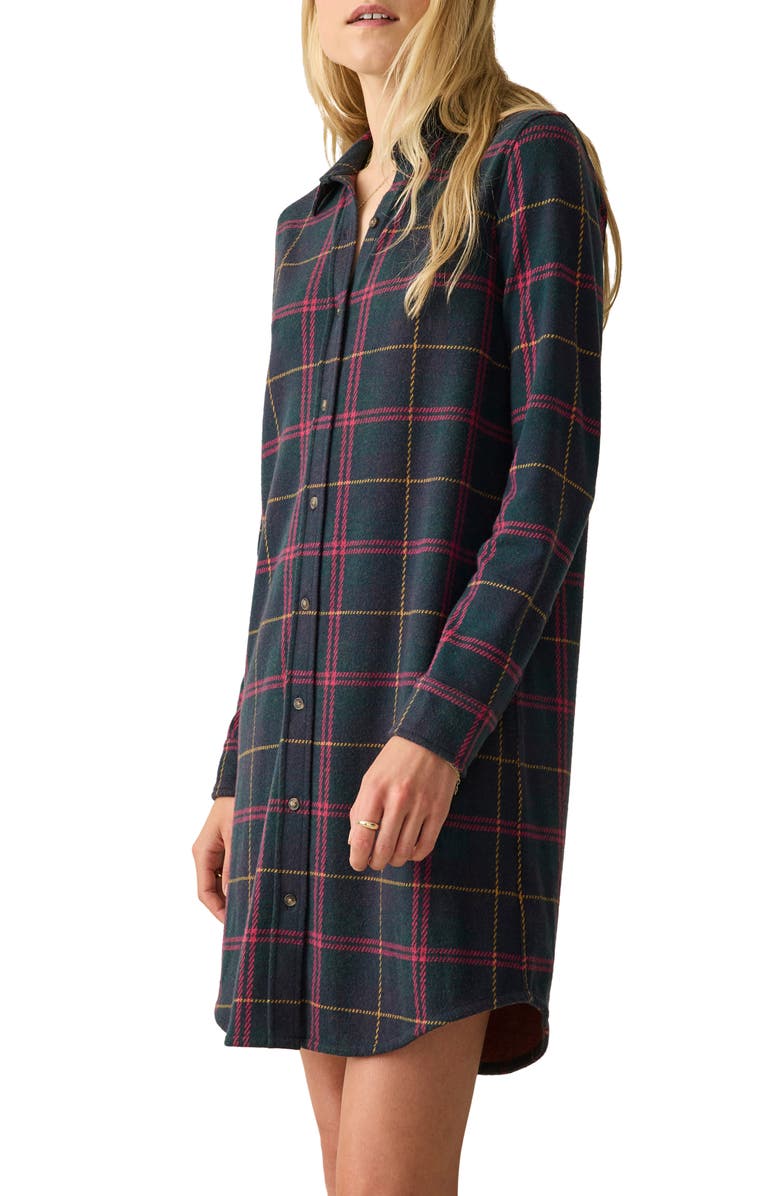 Faherty Legend Shirtdress, Alternate, color, Outer Limits Plaid