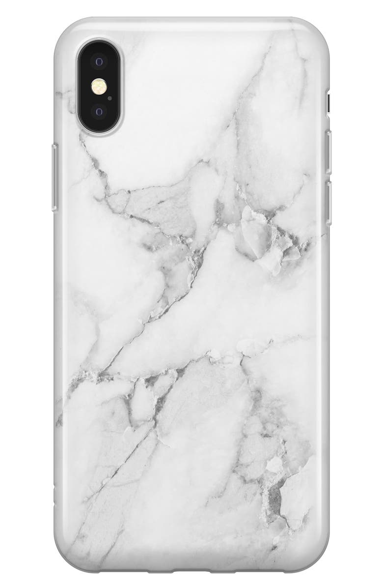 Recover White Marble iPhone X/Xs/Xs Max & XR Case, Main, color, 