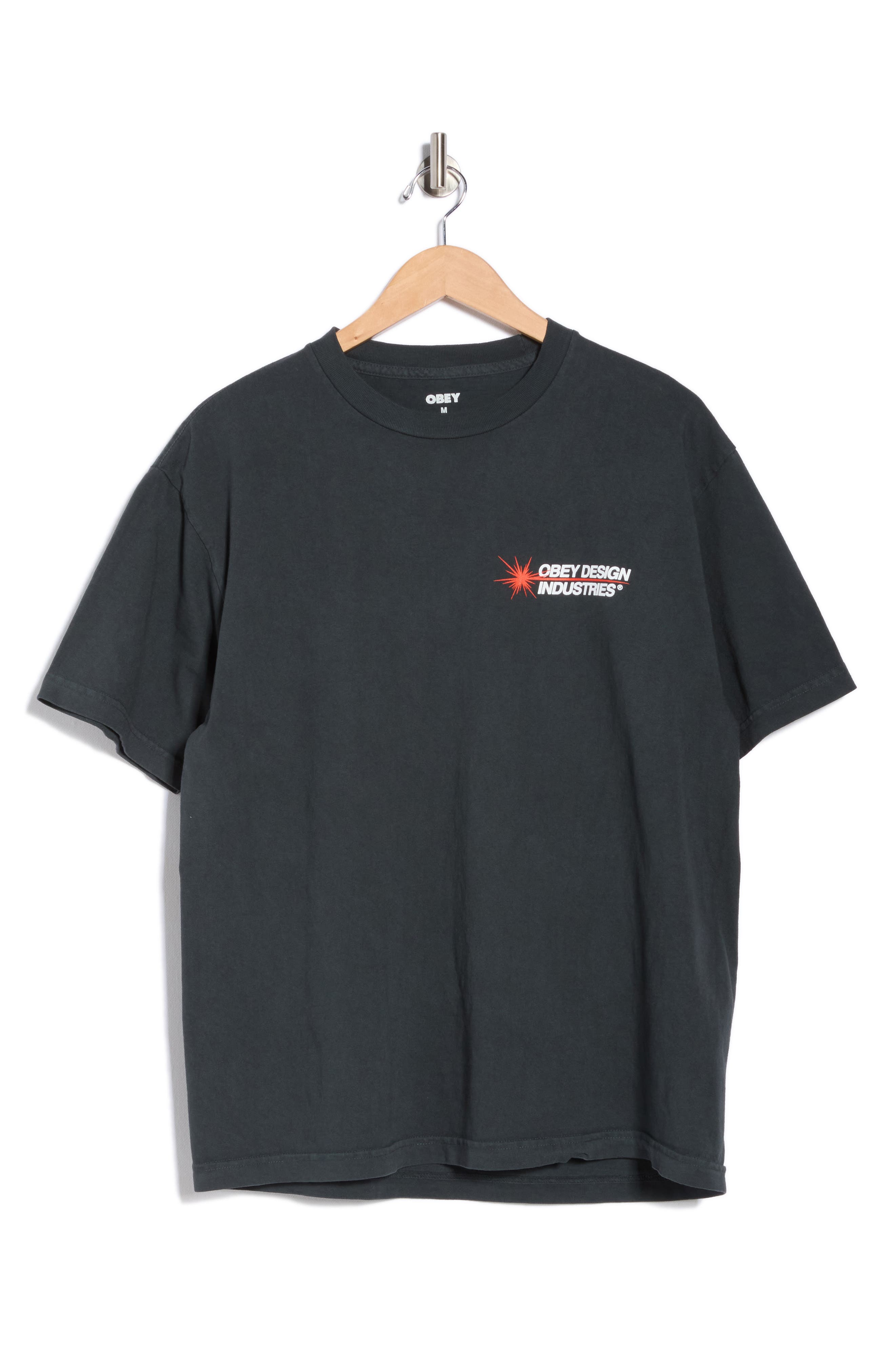 Obey Design Industrial Graphic T-Shirt