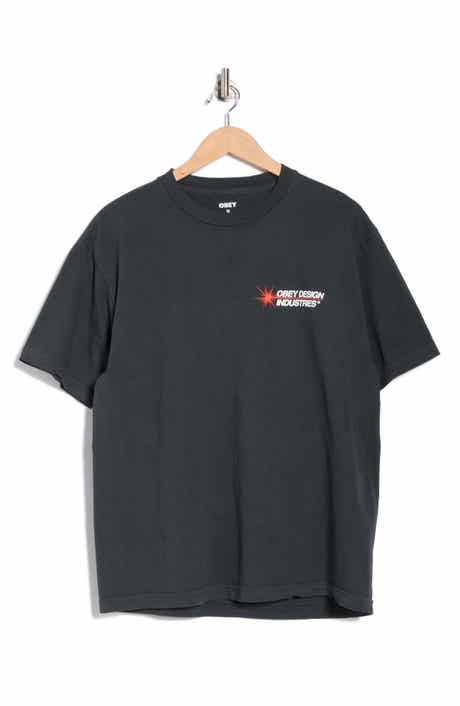 Obey Design Industrial Graphic T-Shirt