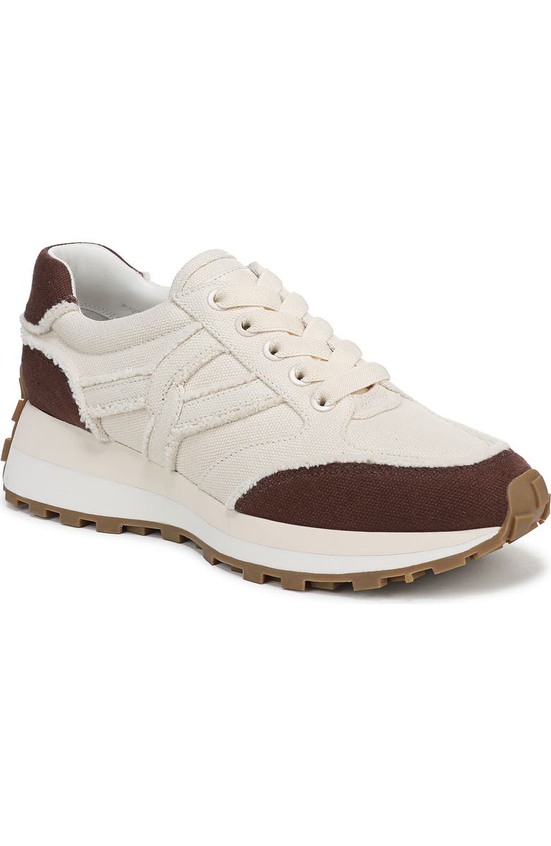 Veronica Beard Valentina Slip-On Sneaker, Main, color, Chocolate/ Parchment