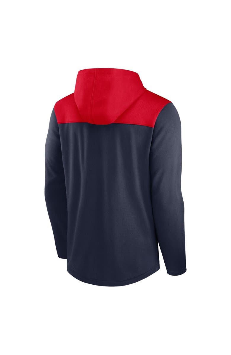 Nike Men's Nike Navy New England Patriots Fan Gear Pullover Hoodie, Alternate, color, Navy