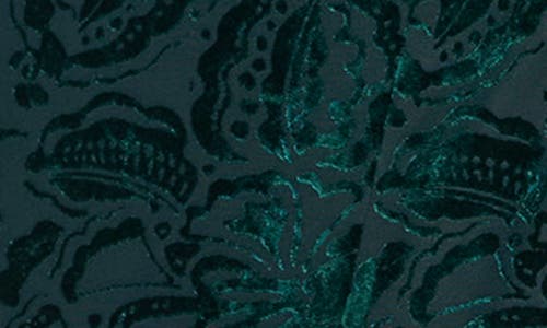Tommy Hilfiger Flutter Sleeve Empire Dress In Green
