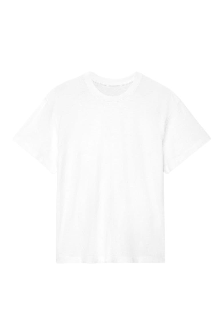 Addi Cotton T-Shirt, Alternate, color, OPTIC WHITE