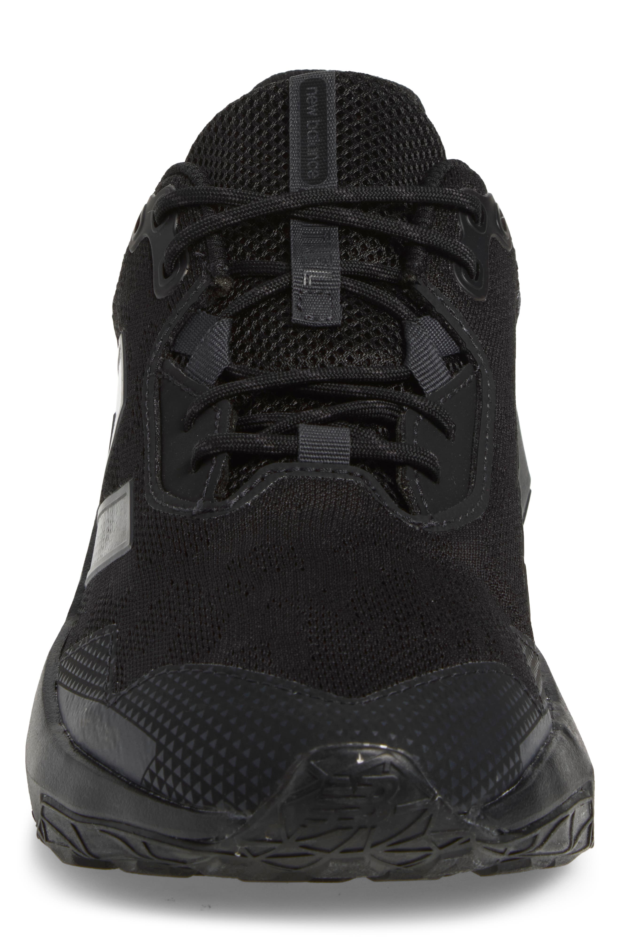 DynaSoft Nitrel v6 GORE-TEX Trail Shoe, Alternate, color, BLACK/ BLACK