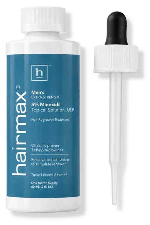 Men's Extra Strength 5% Minoxidil Hair Growth Solution