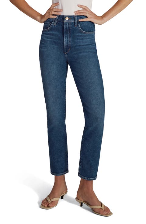 The Valentina Super High Waist Ankle Cigarette Jeans (Dallas)
