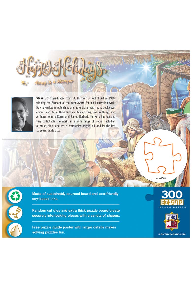 Away in a Manger 300pc Jigsaw Puzzle, Alternate, color, Multicolor