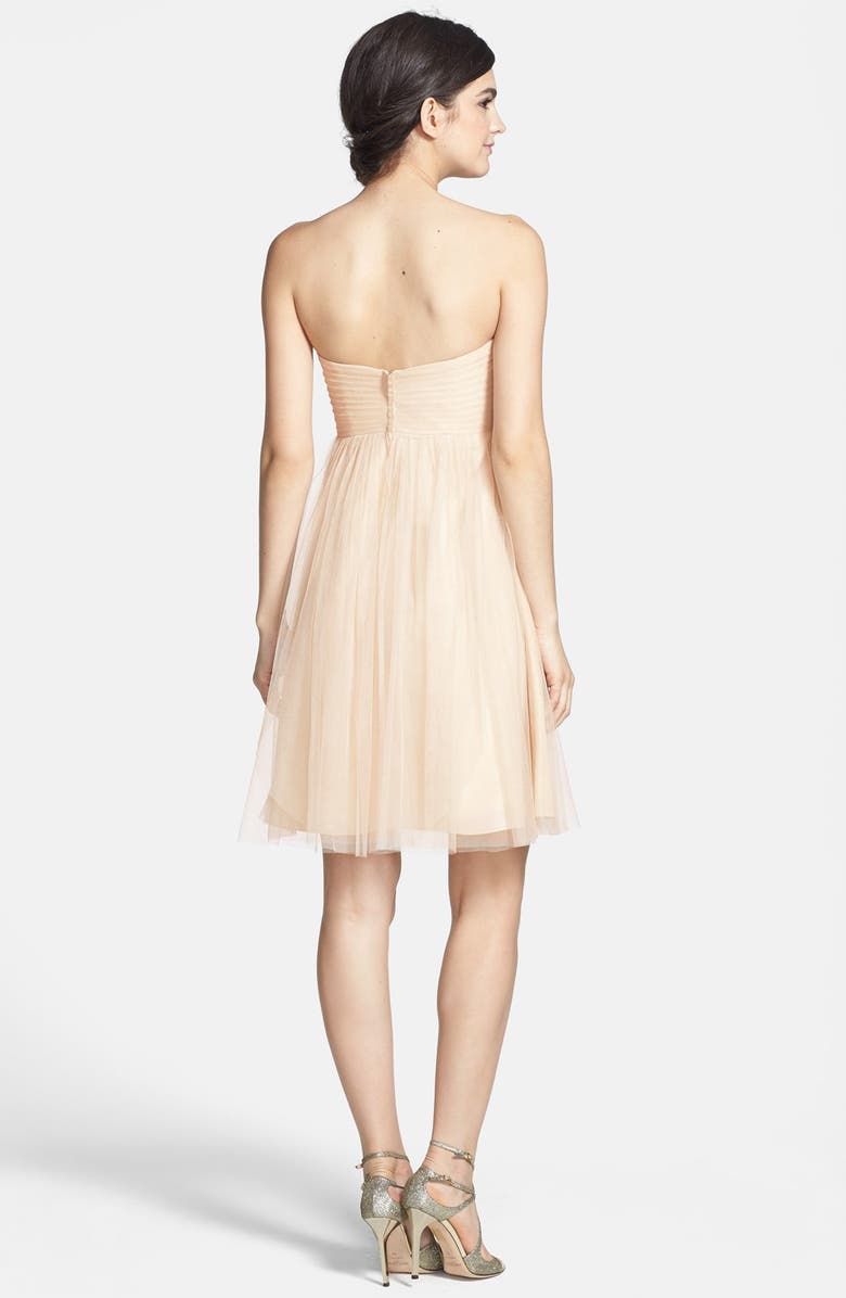 Jenny Yoo Wren Convertible Tulle Fit & Flare Dress, Alternate, color, 