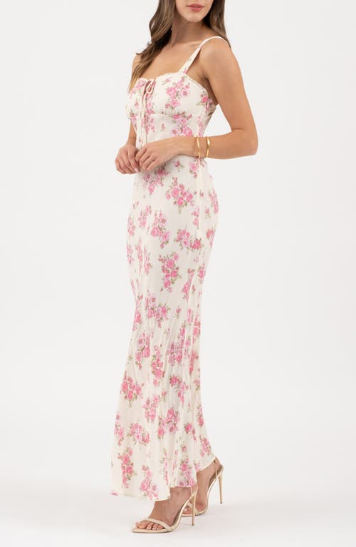 BLU PEPPER BLU PEPPER FLORAL MAXI DRESS