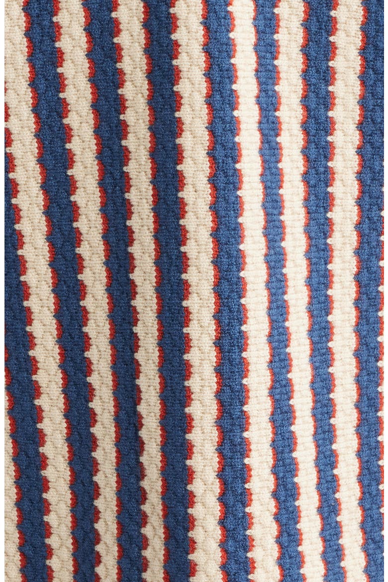 Strike a Match Stripe Polo, Alternate, color, BLUE