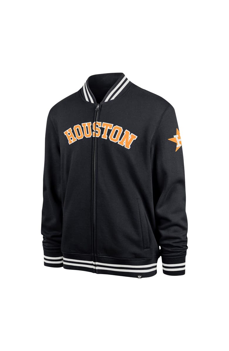 '47 Men's '47 Navy Houston Astros Wax Pack Pro Camden Full-Zip Track Jacket, Alternate, color, Navy