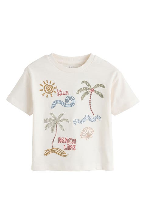 Kids' Le Soleil Embroidered T-Shirt (Toddler & Little Kid)