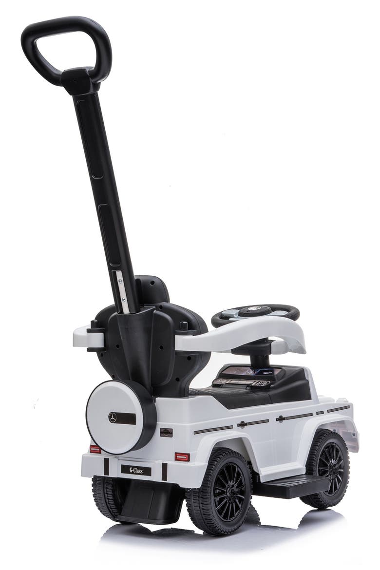 Best Ride-On Cars Mercedes G-Wagon 3-in-1 Push Car, Alternate, color, WHITE