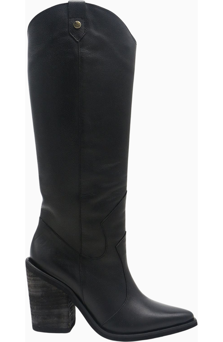 STIVALI NEW YORK Macao Western Knee-High Boots, Alternate, color, Black