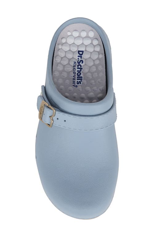Shop Dr. Scholl's Feel Chill Recovery Clog In Light Blue